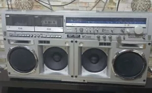 Rare Sharp Gf767 Boombox Cassette Radio - Picture 1 of 7