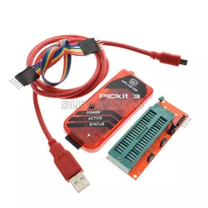PICKIT3 Programmer+Universal PIC ICD2 PICKit 2 PICKIT 3 Programming Adapter Seat - Picture 1 of 1