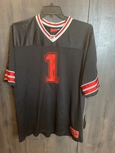 Snap On Tools 2009 Special Edition Football Jersey #1 Adult XL Black/Red - Picture 1 of 9