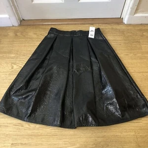 Miss Selfridge Black Funky Skirt - Size UK 12 - New with Tags (RRP £35) - Picture 1 of 7