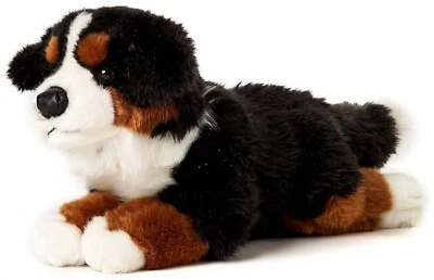 Berner Sennenhund, liegend - 38 cm - Unitoys - Kuschel - Plüsch - Hund - GPSR