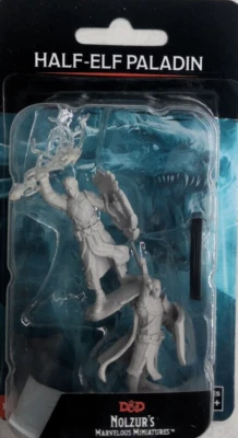 DUNGEONS & DRAGONS MARVELOUS MINIATURES ~ HALF-ELF MALE PALADIN - Image 1 of 2