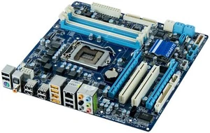 GIGABYTE GA-P55M-UD2 LGA1156 4x DDR3 Pcie Intel P55 Express Matx - Picture 1 of 2