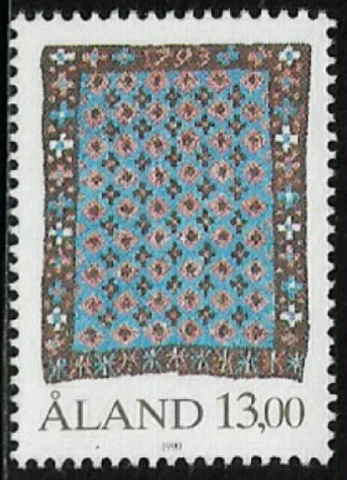 Aland #53 MNH Stamp - Tapestry From 1793 Cover