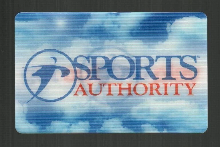 SPORTS AUTHORITY Get Out and Play, Clouds ( 2003 ) Lenticular Gift Card ( $0 ) - Image 1 of 1