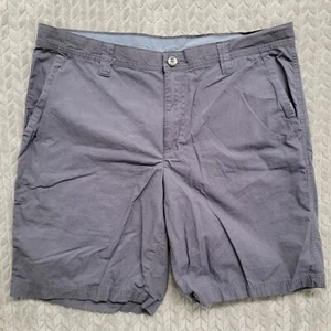 Columbia Sportswear Washed Out Shorts Herren Gr. 36 blau Flatfront Chino - Bild 1 von 8