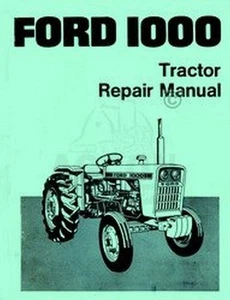Ford 1000 Tractor Service Repair Shop Manual - Bild 1 von 1