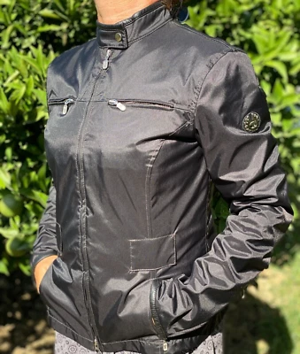 Chaqueta Bomber Slim Belstaff Limited Gold Label Rider Cuero Ligera Talla 46 M L Foto 1 de 4