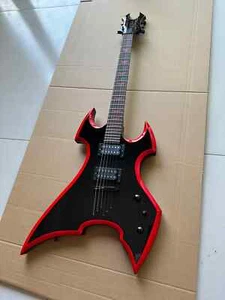 Black Color BC Electric B C Rich Warbeast Guitar Free Shipping - Picture 1 of 10