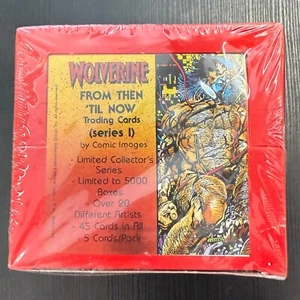 Wolverine 1991 Comic Images From Then Til Now Series 1 Factory Sealed Box - Picture 1 of 7