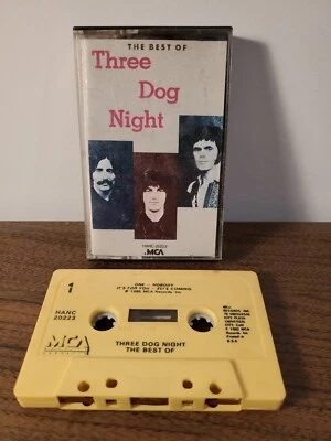 The Best Of Three Dog Night (Cassette, 1985, MCA Records) HANC-20223 - Image 1 of 3
