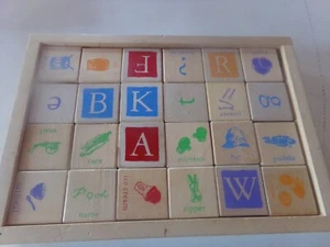 Classic Pooh Alphabet Blocks From Schylling - Picture 1 of 3