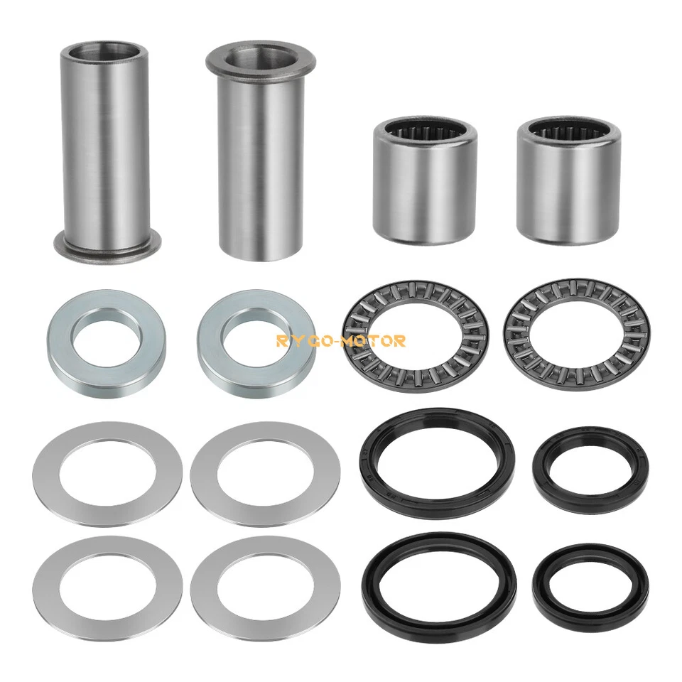 Swing Arm Bearings Seals Bushings Kit For SUZUKI RM125 RM250 96-08 RMZ250 RMZ450 - Imagen 1 de 4
