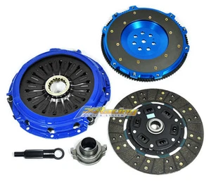FX STAGE 1 CLUTCH KIT +FX ALUMINUM FLYWHEEL FOR MITSUBISHI LANCER EVO 4 5 6 4G63 - Picture 1 of 4