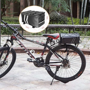 9L Large Capacity Storage Bicycle Rack Rear Carrier Bag Insulated Trunk Cooler - Picture 1 of 7