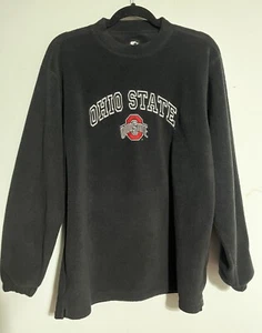 Camisa polar negra de manga larga para hombre Ohio State M de "TeamStarter" - Imagen 1 de 8