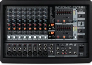 Behringer Europower PMP1680S 10-channel 1600W Powered Mixer - Picture 1 of 7
