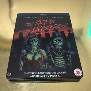 The Return Of The Living Dead - Steelbook Movie Blu Ray Region B (RARE!) - Picture 1 of 4