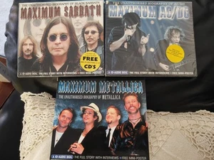 3x MAXIMUM CDs - BLACK SABBATH, AC/DC & METALLICA - NEU / UNBENUTZT - SIEHE DETAILS - Bild 1 von 7