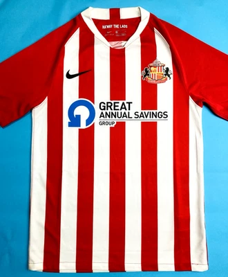 Nike SUNDERLAND 2020/21 S Home Football Shirt Soccer Jersey SAFC Top Kit  - Image 1 of 4