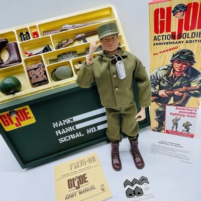 Фигурка GI JOE 40th Anniversary WOOD FOOTLOCKER & 1964 ACTION СОЛДАТ - ОТКРЫТАЯ КОРОБКА - Изображение 1 из 4