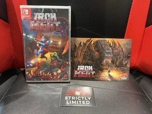 Iron Meat Nintendo Switch BRAND NEW FACTORY SEALED FIRST 1ST PRINT W/ POSTCARD! - Picture 1 of 3