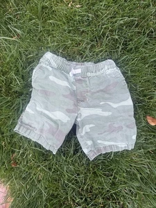 Carter's Boy Camo Pull-On Shorts Green 4t - Picture 1 of 3