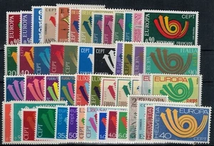 EUROPA CEPT 1973 Annata Completa 50v MNH** - Imagen 1 de 1