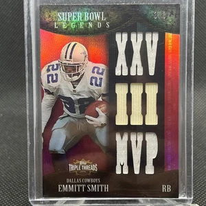 2011 Topps Triple Threads Emmitt Smith Jersey /3  No. TTSBL-13 - Picture 1 of 3