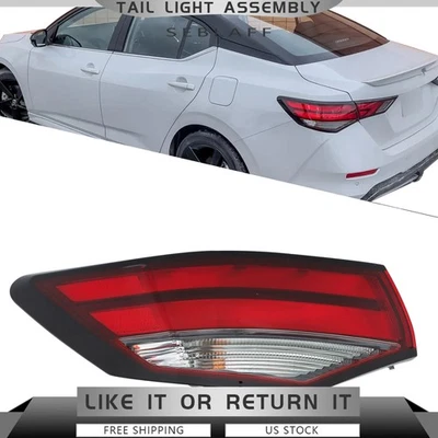 Fit For Nissan Sentra 2021-2023 Outer Tail Light Assembly Lamp Driver Left Side - Image 1 of 4