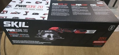 SKIL PWR CORE 20 Brushless 20V 4-1/2 In. Compact Circular Saw Tool Only CR5435B - Image 1 of 4