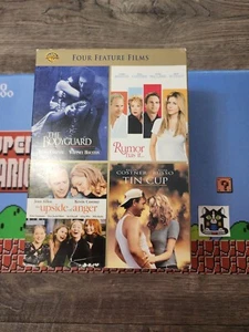 4 feature films~Kevin Costner( DVD,2011) BODYGUARD,RUMOR,TIN CUP,UPSIDE OF ANGER - Imagen 1 de 2