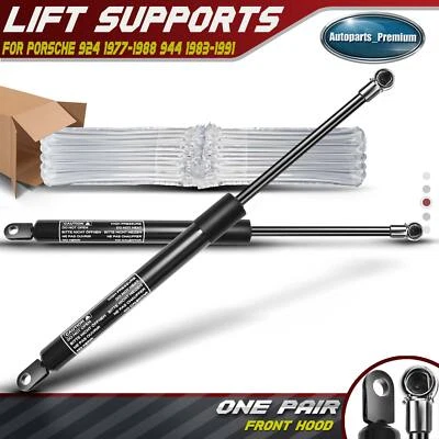 2x Amortiguadores de elevación del capó delantero para Porsche 944 83-91 924 94451135101 Foto 1 de 4