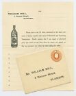 William Hill 8 Watson St Glasgow Sophos Disinfectant Letter & Envelope Promo C15