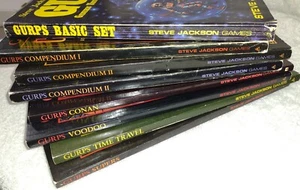 GURPS Rulebooks *You Pick* Steve Jackson Games Voodoo Compendium βοΈπͺπ - Picture 1 of 20