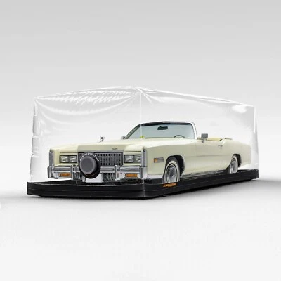 Cubierta de coche burbuja Cadillac Eldorado - cápsula de garaje vintage de Amazon Protect Foto 1 de 4