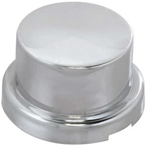 7/8 x 15/16 Inch Chrome Plastic Top Hat Nut Cover (Each) - Picture 1 of 1