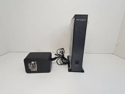 NETGEAR N300 4-Port WiFi Router Model WNR2000 v3 - Image 1 of 4