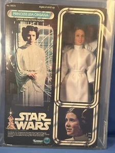 Vintage Star Wars 12 inch Princess Leia Organa Kenner 1978 AFA 75 (Q-Ex+/NM) MIB - Picture 1 of 8