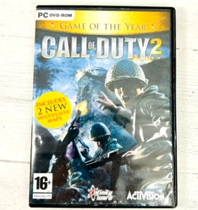Call Of Duty 2 PC Dvd Rom Game Activision 2 New Multiplayer Maps - Picture 1 of 7
