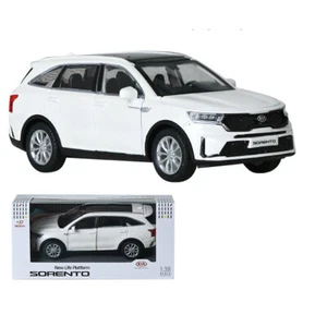 Kia Motors Sorento MQ4 1/38 Maßstab Druckguss Mini Miniatur Replik Spielzeug Auto weiß - Bild 1 von 5