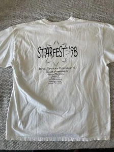 Starfest 98 Smashmouth Brian Setzer Edwin McCain Vintage Concert Tshirt XL - Picture 1 of 5