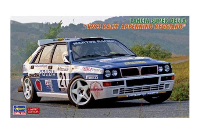HASEGAWA CAR 20648 LANCIA SUPER DELTA POLIZIA 1993 RALLY 1/24 SCALE KIT - Immagine 1 di 1