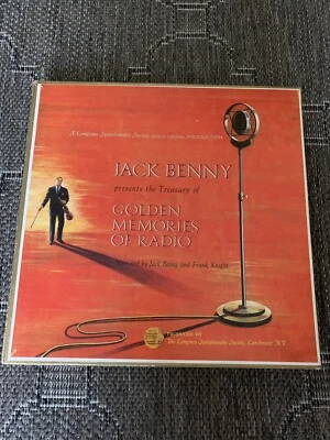 Jack Benny "Golden Memories Of Radio" LP Record Box Set - 6 Vinyl LP's 1969 EX - Image 1 of 4
