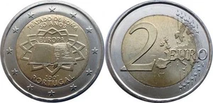 Portugal 2 euro 2007 Treaty of Rome UNC (#1236) - Picture 1 of 1