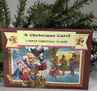 Vtg Christmas Carol Pop-up Classic Book 90s Captivates Colorful Jon Patience