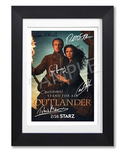 OUTLANDER CAST SIGNED TV SHOW SERIES SEASON POSTER PHOTO AUTOGRAPH GIFT - Imagen 1 de 1