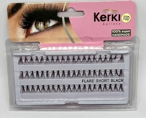 Knotenfreie einzelne Wimpern Cluster Lashes Volumen Dicke Flare Extension DIY - Bild 1 von 13
