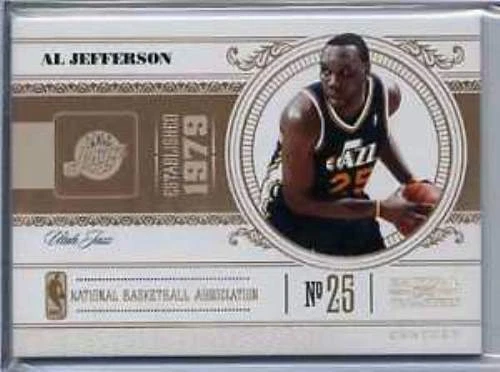 2010-11 National Treasures Al Jefferson 平行 2/10(盒装 DP) — 第 1/1 张图片