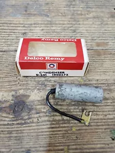 NOS 37-55 GMC CHEVROLET TRUCK DELCO 6 VOLT D-201 DISTRIBUTOR CONDENSER 1900272 - Picture 1 of 7